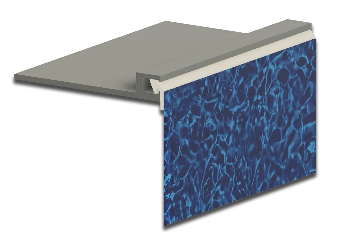 In-ground standard bead track install reference