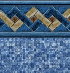 Mountain Top pool liner pattern